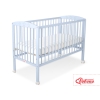 Lit Bébé à Barreaux 120x60 cm Bleu étoiles