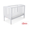 Lit Bébé à Barreaux 120x60 cm Gris