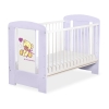 Lit Bébé à Barreaux 60x120 cm Lila Papillon