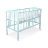 Lit Bebe a Barreaux 60x120 cm Menthe Cœurs