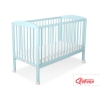 Lit Bebe a Barreaux 60x120 cm Menthe Cœurs