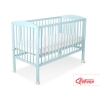 Lit Bebe a Barreaux 60x120 cm Menthe Cœurs