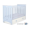 Lit Bébé a Barreaux avec Tiroir 120x60 cm Lorenzo Maxi