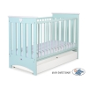 Lit Bébé a Barreaux avec Tiroir 120x60 cm Lorenzo Standard