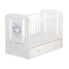 Lit Bébé à Barreaux avec Tiroir 60x120 cm Maxi