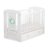 Lit Bébé à Barreaux avec Tiroir 60x120 cm Maxi