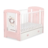 Lit Bébé à Barreaux avec Tiroir 60x120 cm Maxi