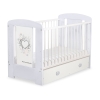 Lit Bébé à Barreaux avec Tiroir 60x120 cm Maxi