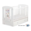 Lit Bébé à Barreaux avec Tiroir 60x120 cm Maxi