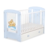 Lit Bébé à Barreaux avec Tiroir 60x120 cm Maxi Barnabé