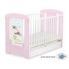 Lit Bébé à Barreaux avec Tiroir 60x120 cm Standard Luca