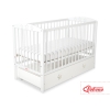 Lit Bébé à Barreaux avec Tiroir Maxi étoiles