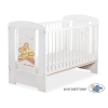Lit Bébé à Barreaux Blanc Barnabé