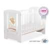 Lit Bébé à Barreaux Blanc Nuit