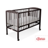 Lit Bébé à Barreaux Brun étoiles