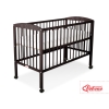 Lit Bébé à Barreaux Brun étoiles