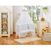 Lit Cododo avec Ciel Matelas et Linge Complet Gris Hiboux