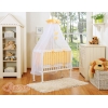 Lit Cododo avec Ciel Matelas et Linge Complet Pêche Cœurs