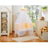Lit Cododo avec Ciel Matelas et Linge Complet Pêche Cœurs