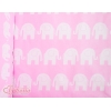 Lit Cododo avec Ciel Matelas et Linge Complet Rose
