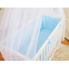 Lit de Cododo avec Linge Complet Bleu Chevron