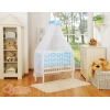 Lit de Cododo avec Linge Complet Bleu Hiboux