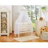 Lit de Cododo avec Matelas et Ensemble de Linge de Lit Beige