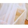 Lit de Cododo avec Matelas et Ensemble de Linge de Lit Beige à Pois Cœurs