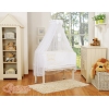 Lit de Cododo avec Matelas et Ensemble de Linge de Lit Blanc Prince / Princess