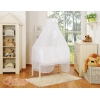 Lit de Cododo avec Matelas et Ensemble de Linge de Lit Blanc Prince / Princess