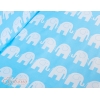 Lit de Cododo avec Matelas et Ensemble de Linge de Lit Bleu
