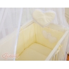 Lit de Cododo avec Matelas et Ensemble de Linge de Lit Crème Cœurs
