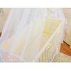 Lit de Cododo avec Matelas et Ensemble de Linge de Lit Crème Cœurs