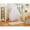Lit de Cododo avec Matelas et Ensemble de Linge de Lit Rose Cœurs