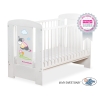 Lit pour Bébé 120x60 cm Blanc Luca