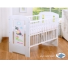 Lit pour Bébé 120x60 cm Blanc Luca