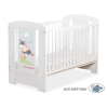 Lit pour Bébé 120x60 cm Blanc Luca