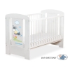 Lit pour Bébé 120x60 cm Blanc Luca