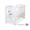 Lit pour Bébé 120x60 cm Blanc Luca