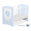 Lit pour Bébé 120x60 cm Bleu