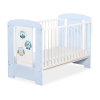 Lit pour Bébé 120x60 cm Bleu Hiboux