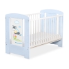 Lit pour Bébé 120x60 cm Bleu Luca