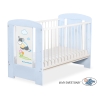 Lit pour Bébé 120x60 cm Bleu Luca