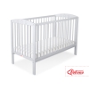 Lit pour Bébé 120x60 cm Gris étoiles