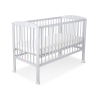 Lit pour Bébé 120x60 cm Gris étoiles