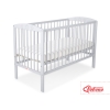 Lit pour Bébé 120x60 cm Gris étoiles