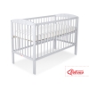 Lit pour Bébé 120x60 cm Gris étoiles