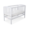 Lit pour Bébé 120x60 cm Gris étoiles