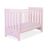 Lit pour Bébé 120x60 cm Lorenzo Rose Rose pour Fille