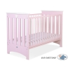 Lit pour Bébé 120x60 cm Lorenzo Rose Rose pour Fille